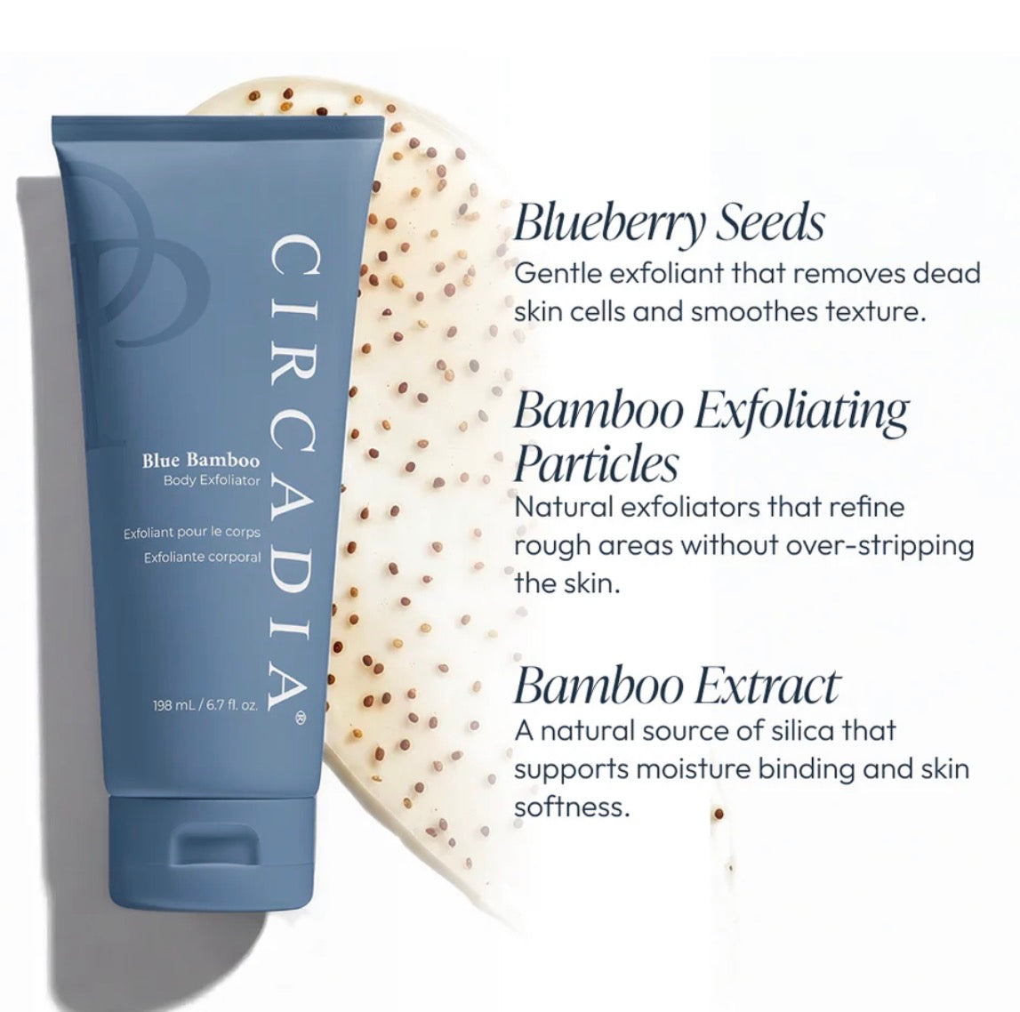 Blue Bamboo Body Exfoliator